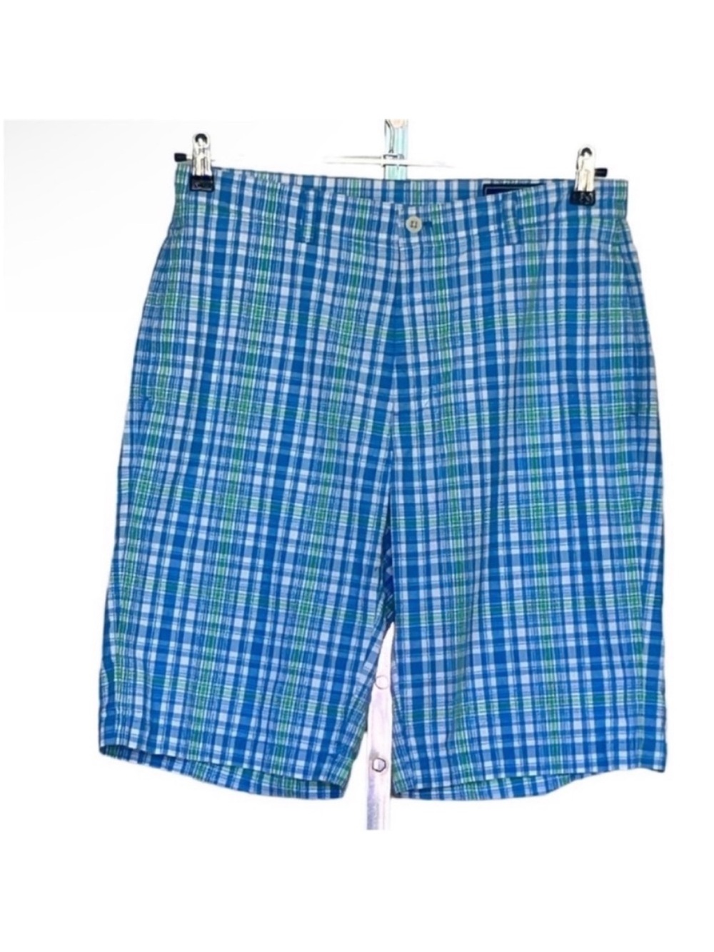 Vineyard Vines Plaid Zip Up
Club Shorts With Pockets Size 32